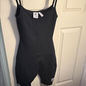 Adidas Kids Black Bodysuit